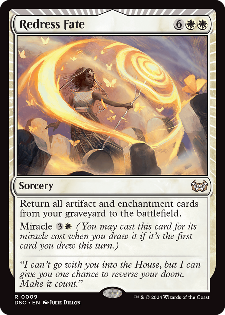 Redress Fate [Duskmourn: House of Horror Commander] - Magic: The Gathering - Card Brawlers | Quebec | Canada |