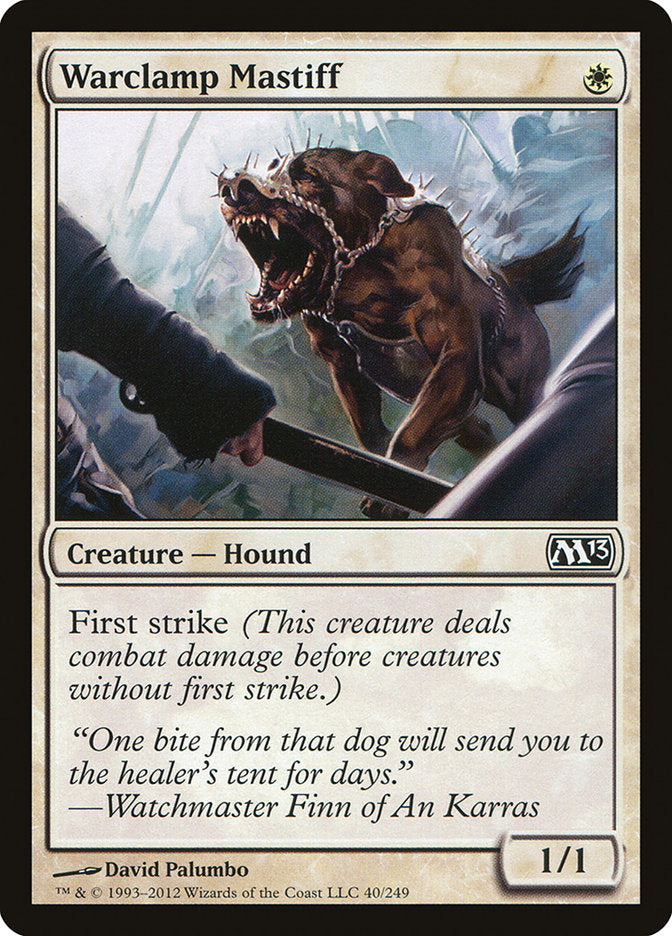 Warclamp Mastiff [Magic 2013] - Magic: The Gathering - Card Brawlers | Quebec | Canada |