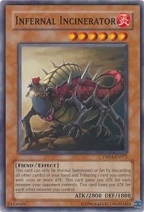 Infernal Incinerator [DR04-EN072] Common - Yu-Gi-Oh! - Card Brawlers | Quebec | Canada |