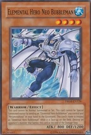 Elemental Hero Neo Bubbleman [DR04-EN124] Common - Yu-Gi-Oh! - Card Brawlers | Quebec | Canada |
