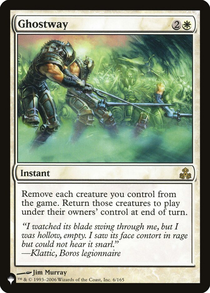 Ghostway [The List] - Magic: The Gathering - Card Brawlers | Quebec | Canada |