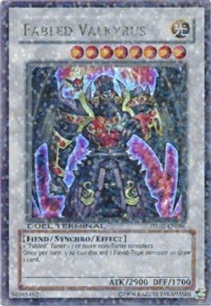Fabled Valkyrus [DT02-EN086] Ultra Rare - Yu-Gi-Oh! - Card Brawlers | Quebec | Canada |