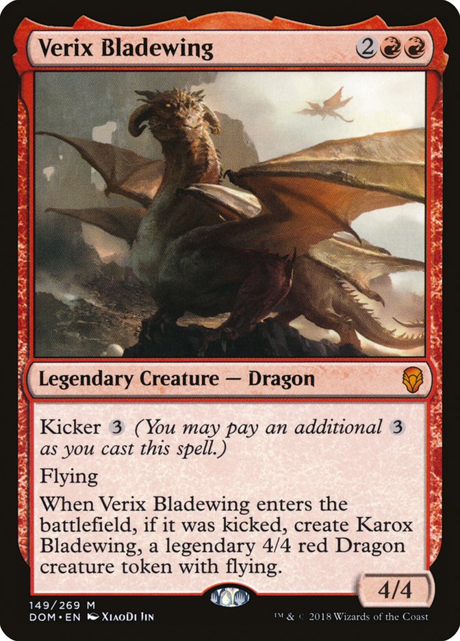Verix Bladewing [Dominaria] - Magic: The Gathering - Card Brawlers | Quebec | Canada |