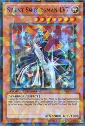 Silent Swordsman LV7 [DT06-EN001] Super Rare - Yu-Gi-Oh! - Card Brawlers | Quebec | Canada |