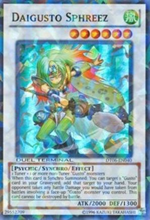 Daigusto Sphreez [DT06-EN040] Super Rare - Yu-Gi-Oh! - Card Brawlers | Quebec | Canada |