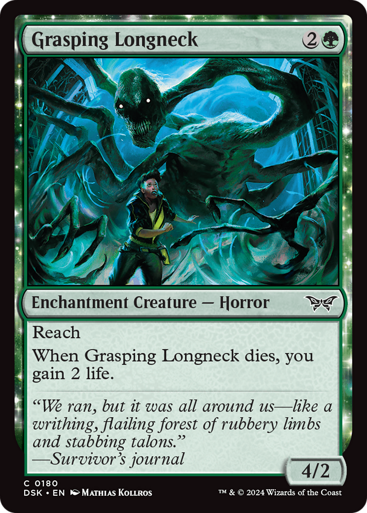 Grasping Longneck [Duskmourn: House of Horror] - Magic: The Gathering - Card Brawlers | Quebec | Canada |
