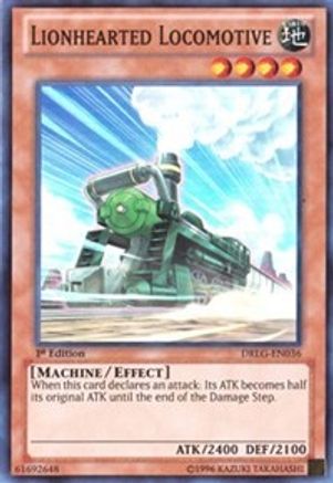 Lionhearted Locomotive [DRLG-EN036] Super Rare - Yu-Gi-Oh! - Card Brawlers | Quebec | Canada |
