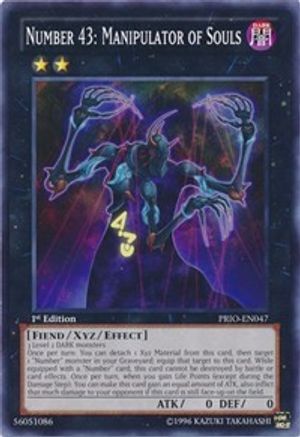 Number 43: Manipulator of Souls [PRIO-EN047] Common - Yu-Gi-Oh! - Card Brawlers | Quebec | Canada |