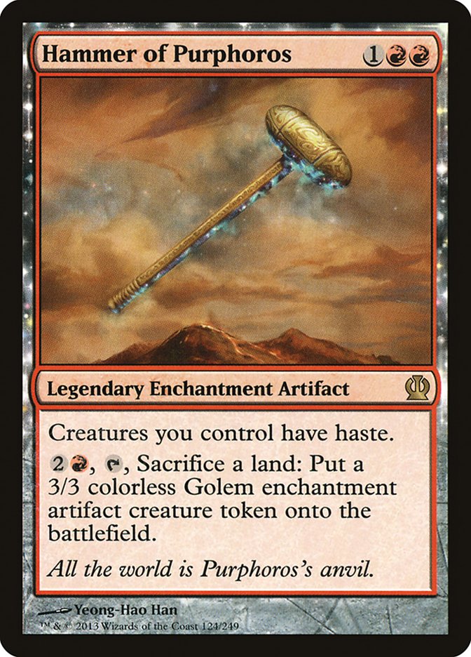 Hammer of Purphoros [Theros] - Magic: The Gathering - Card Brawlers | Quebec | Canada |