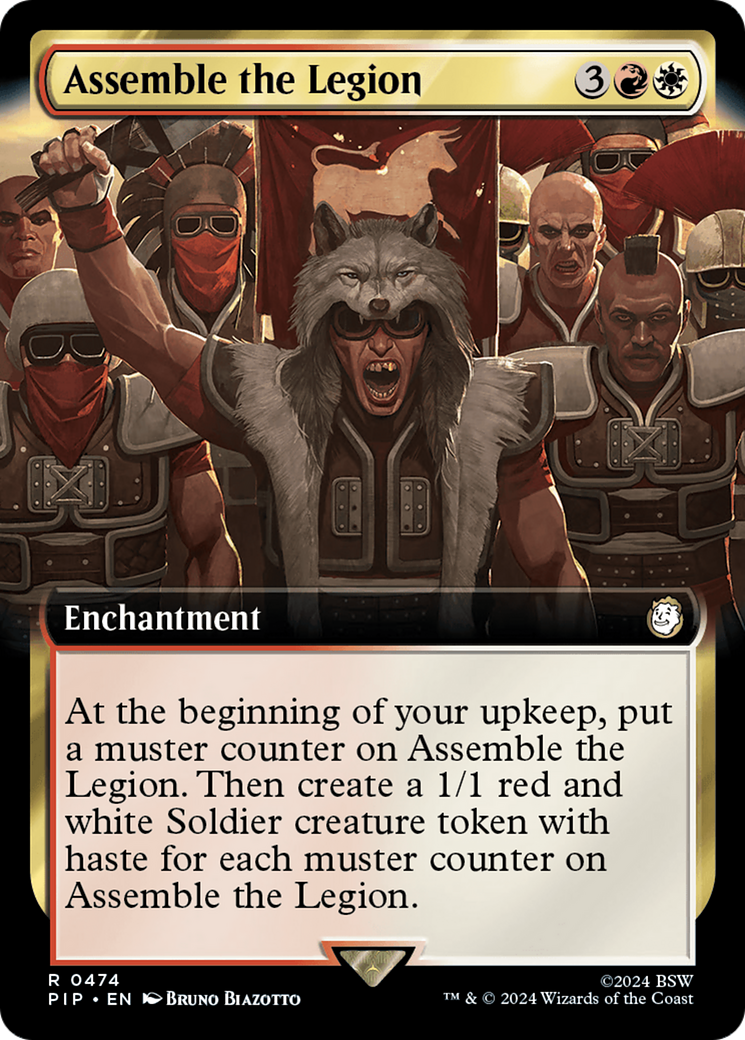 Assemble the Legion (Extended Art) [Fallout] - Magic: The Gathering - Card Brawlers | Quebec | Canada |