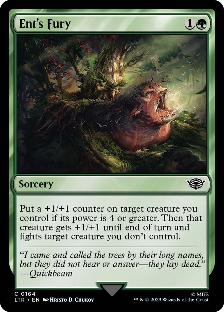 Ent's Fury [The Lord of the Rings: Tales of Middle-Earth] - Magic: The Gathering - Card Brawlers | Quebec | Canada |