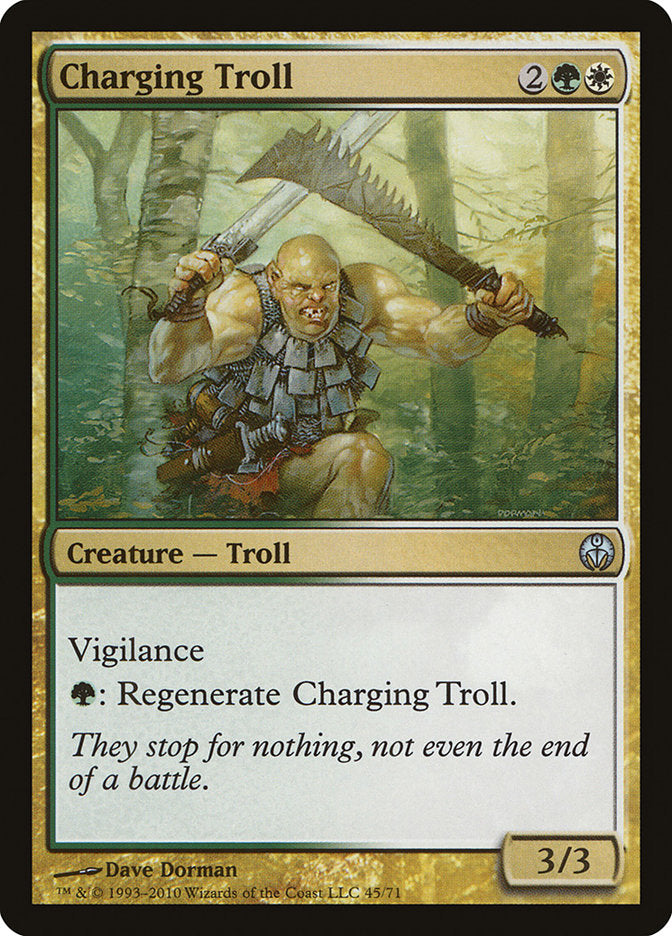 Charging Troll [Duel Decks: Phyrexia vs. the Coalition] - Magic: The Gathering - Card Brawlers | Quebec | Canada |