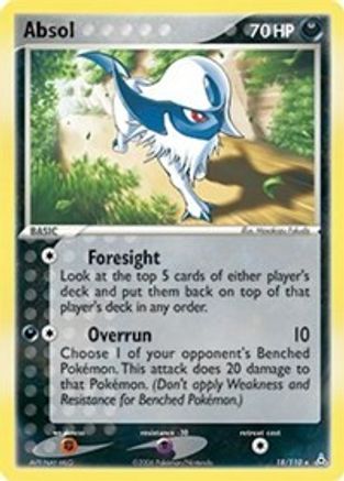Absol (18/110) (Stamped) [EX: Holon Phantoms] - Pokémon - Card Brawlers | Quebec | Canada |