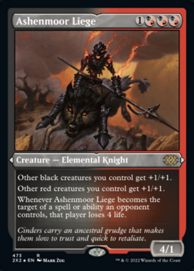 Ashenmoor Liege (Foil Etched) [Double Masters 2022] - Magic: The Gathering - Card Brawlers | Quebec | Canada |