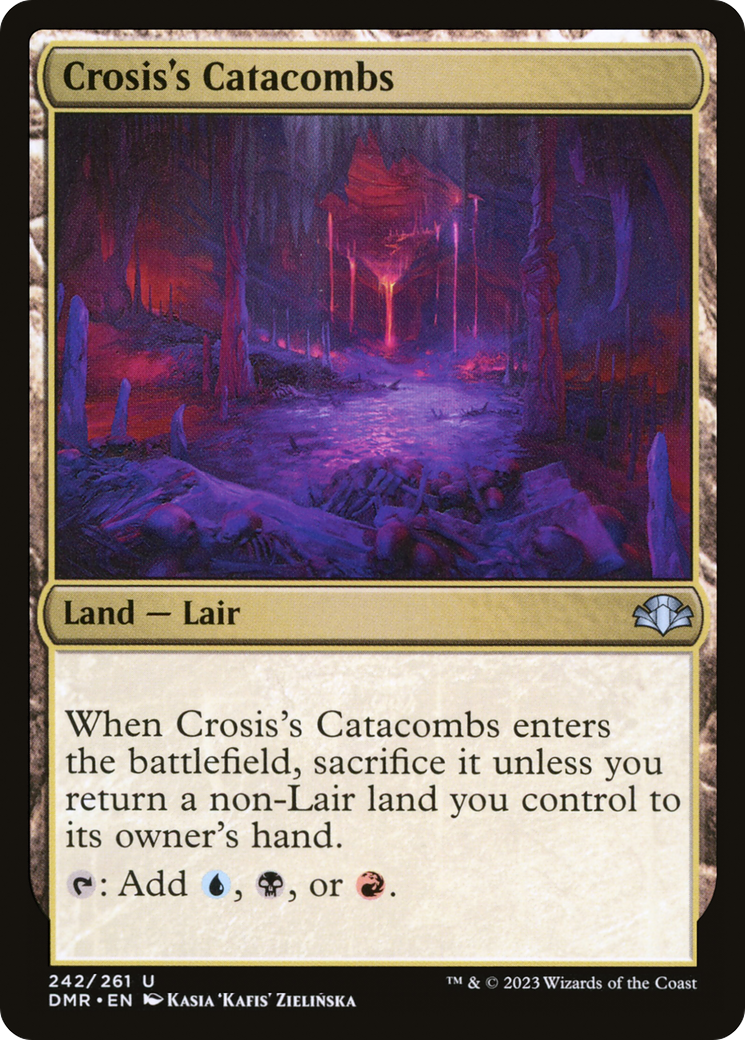 Crosis's Catacombs [Dominaria Remastered] - Magic: The Gathering - Card Brawlers | Quebec | Canada |