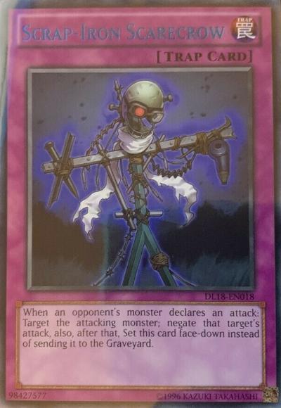 Scrap-Iron Scarecrow (Purple) [DL18-EN018] Rare - Yu-Gi-Oh! - Card Brawlers | Quebec | Canada |