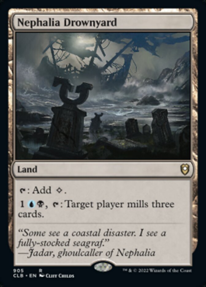 Nephalia Drownyard [Commander Legends: Battle for Baldur's Gate] - Magic: The Gathering - Card Brawlers | Quebec | Canada |