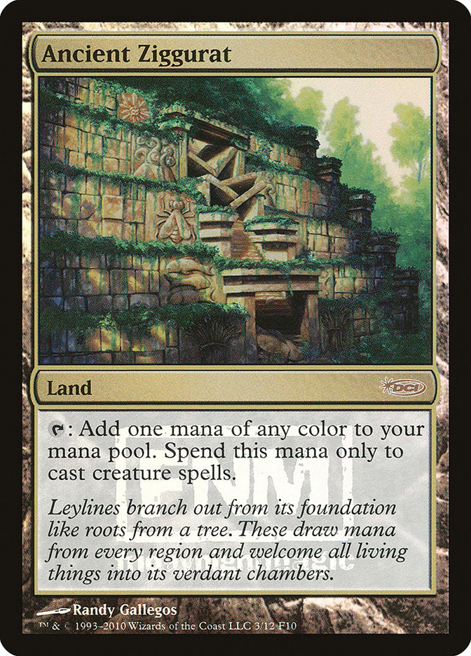 Ancient Ziggurat [Friday Night Magic 2010] - Magic: The Gathering - Card Brawlers | Quebec | Canada |