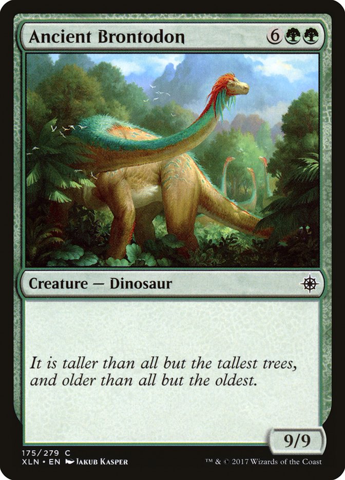 Ancient Brontodon [Ixalan] - Magic: The Gathering - Card Brawlers | Quebec | Canada |