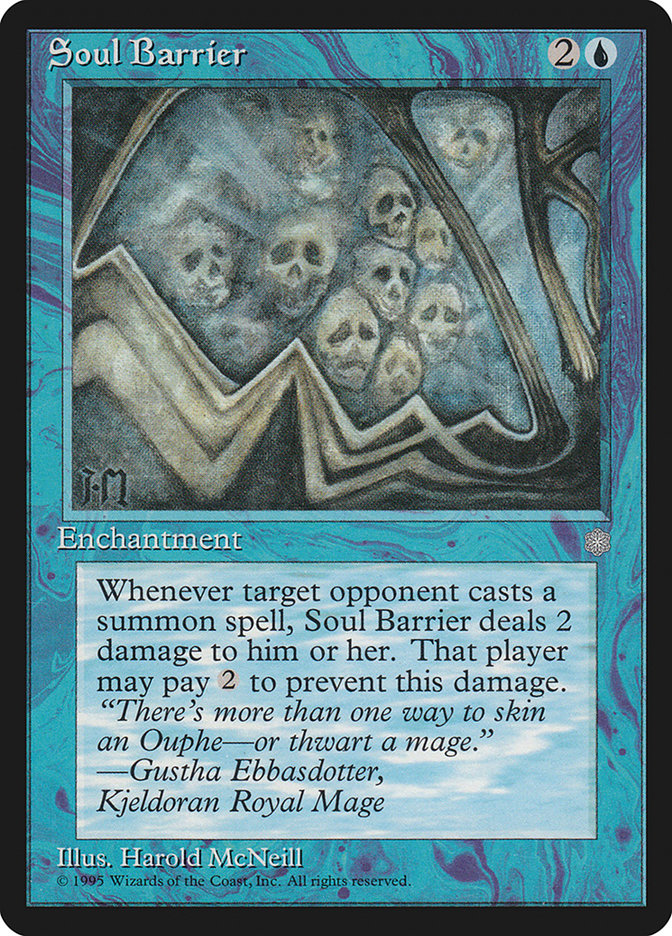 Soul Barrier [Ice Age] - Magic: The Gathering - Card Brawlers | Quebec | Canada |