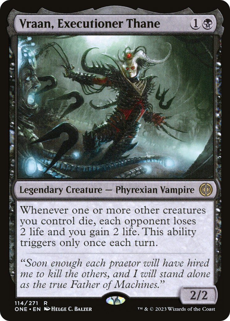 Vraan, Executioner Thane [Phyrexia: All Will Be One] - Magic: The Gathering - Card Brawlers | Quebec | Canada |