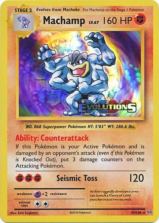 Machamp (59/108) (XY Evolutions Prerelease) [XY: Black Star Promos] - Pokémon - Card Brawlers | Quebec | Canada |