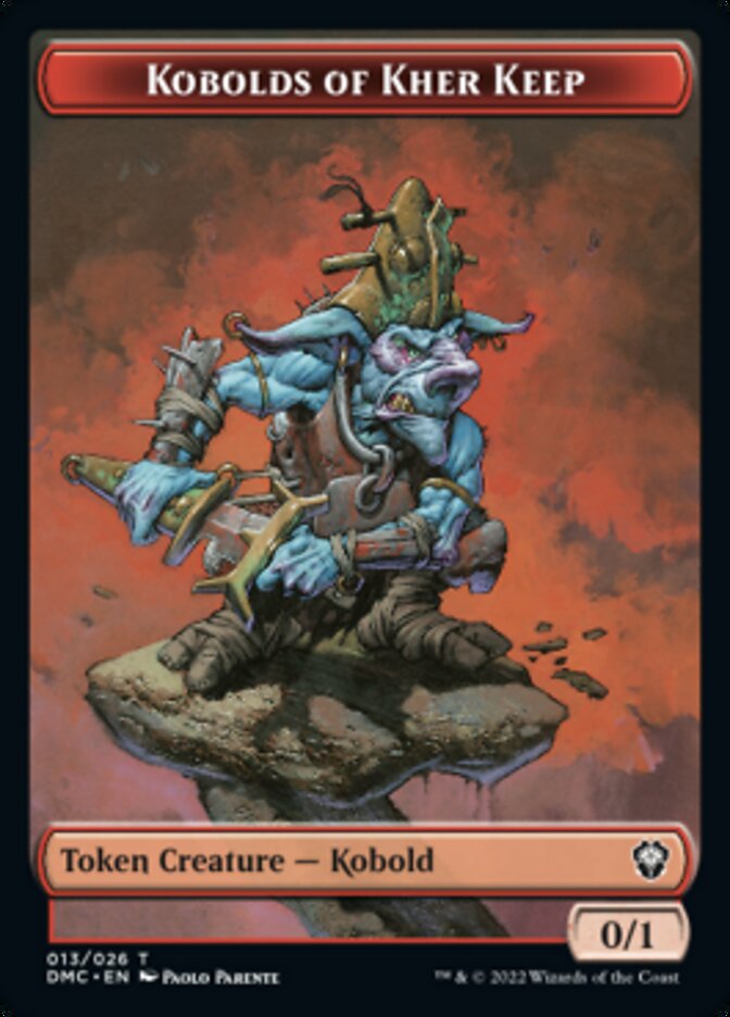 Kobolds of Kher Keep Token [Dominaria United Commander Tokens] - Magic: The Gathering - Card Brawlers | Quebec | Canada |