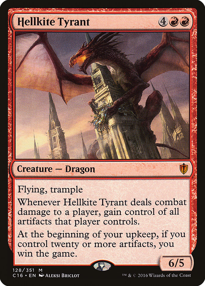 Hellkite Tyrant [Commander 2016] - Magic: The Gathering - Card Brawlers | Quebec | Canada |
