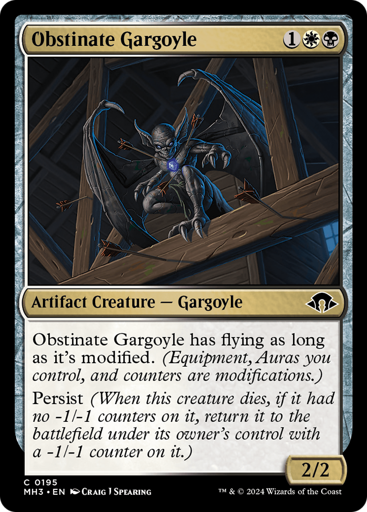 Obstinate Gargoyle [Modern Horizons 3] - Magic: The Gathering - Card Brawlers | Quebec | Canada |