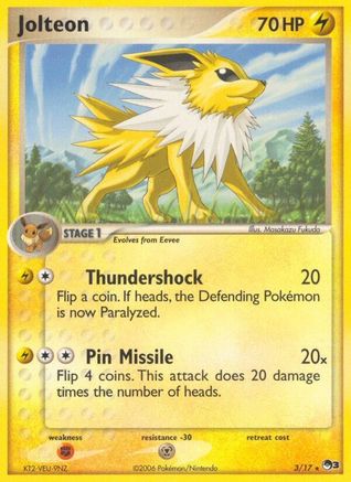 Jolteon (003/017) - Holofoil [POP Series 3]