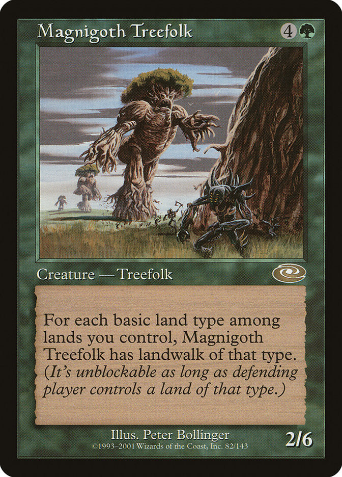 Magnigoth Treefolk [Planeshift] - Magic: The Gathering - Card Brawlers | Quebec | Canada |
