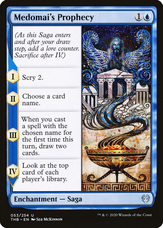 Medomai's Prophecy [Theros Beyond Death] - Magic: The Gathering - Card Brawlers | Quebec | Canada |