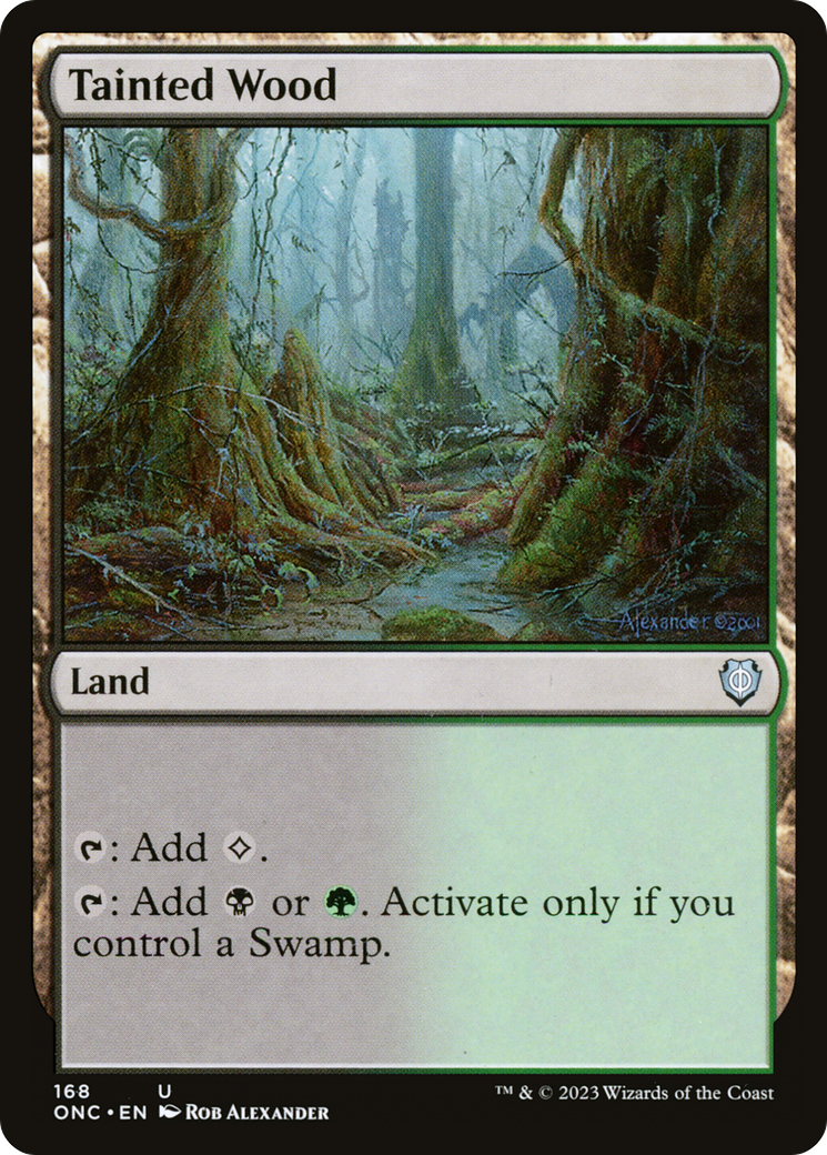 Tainted Wood [Phyrexia: All Will Be One Commander] - Magic: The Gathering - Card Brawlers | Quebec | Canada |