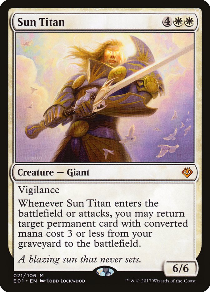 Sun Titan [Archenemy: Nicol Bolas] - Magic: The Gathering - Card Brawlers | Quebec | Canada |