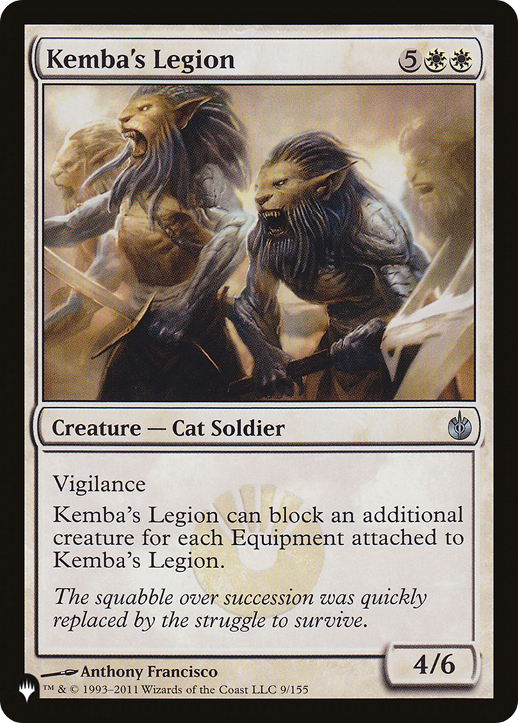 Kemba's Legion [The List] - Magic: The Gathering - Card Brawlers | Quebec | Canada |