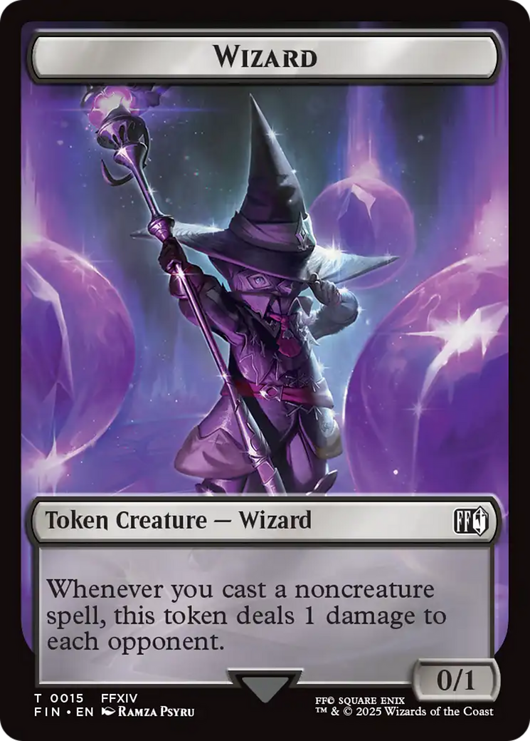Hero (0006) // Wizard (0015) Double-Sided Token [FINAL FANTASY Tokens] - Magic: The Gathering - Card Brawlers | Quebec | Canada |