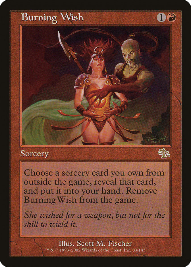 Burning Wish [Judgment] - Magic: The Gathering - Card Brawlers | Quebec | Canada |