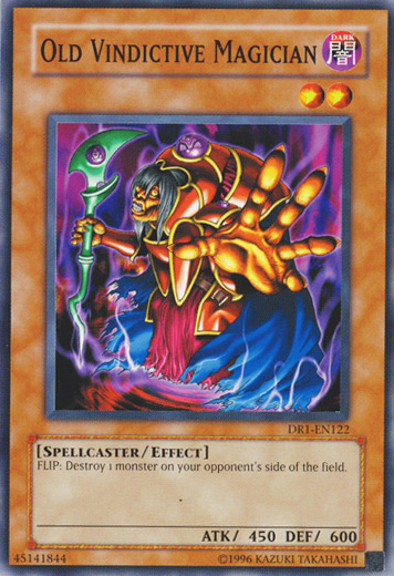 Old Vindictive Magician [DR1-EN122] Common - Yu-Gi-Oh! - Card Brawlers | Quebec | Canada |