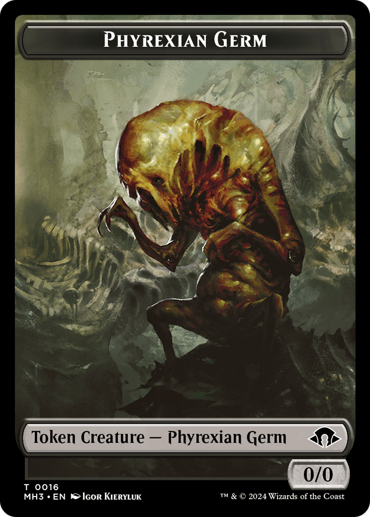 Phyrexian Germ // Snake Double-Sided Token [Modern Horizons 3 Tokens] - Magic: The Gathering - Card Brawlers | Quebec | Canada |