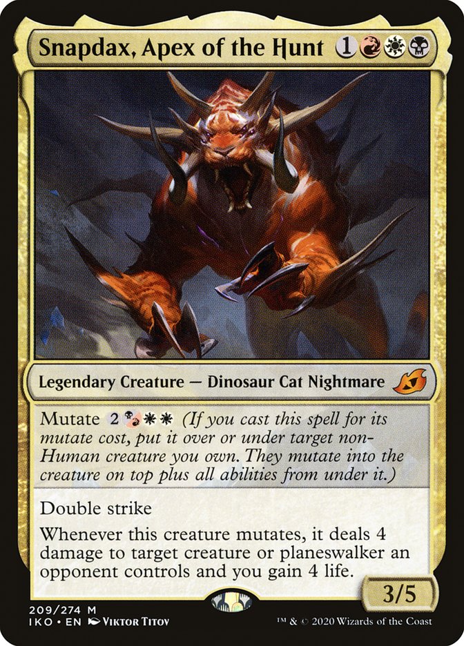 Snapdax, Apex of the Hunt [Ikoria: Lair of Behemoths] - Magic: The Gathering - Card Brawlers | Quebec | Canada |