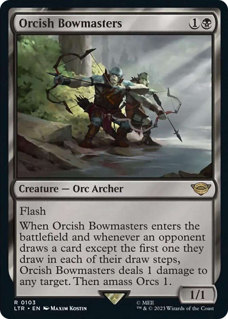 Orcish Bowmasters [The Lord of the Rings: Tales of Middle-Earth] - Magic: The Gathering - Card Brawlers | Quebec | Canada |