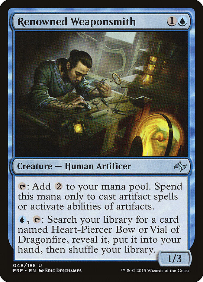 Renowned Weaponsmith [Fate Reforged] - Magic: The Gathering - Card Brawlers | Quebec | Canada |