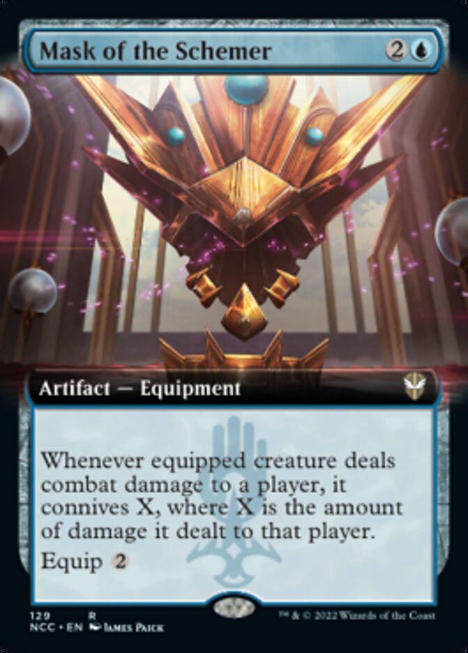 Mask of the Schemer (Extended Art) [Streets of New Capenna Commander] - Magic: The Gathering - Card Brawlers | Quebec | Canada |