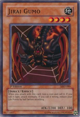 Jirai Gumo [MRD-089] Common - Yu-Gi-Oh! - Card Brawlers | Quebec | Canada |