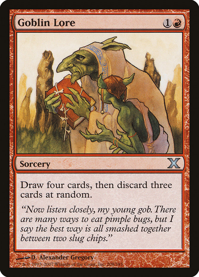 Goblin Lore [Tenth Edition] - Magic: The Gathering - Card Brawlers | Quebec | Canada |