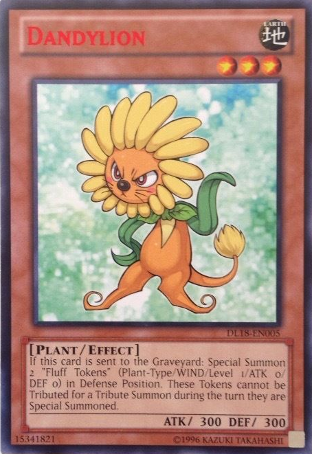 Dandylion (Red) [DL18-EN005] Rare - Yu-Gi-Oh! - Card Brawlers | Quebec | Canada |