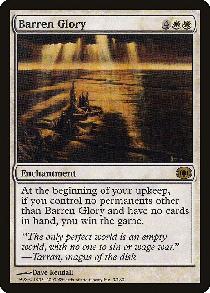 Barren Glory [Future Sight] - Magic: The Gathering - Card Brawlers | Quebec | Canada |