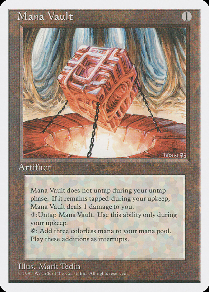 Mana Vault [Fourth Edition] - Magic: The Gathering - Card Brawlers | Quebec | Canada |