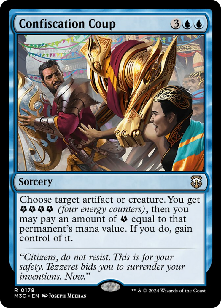 Confiscation Coup [Modern Horizons 3 Commander] - Magic: The Gathering - Card Brawlers | Quebec | Canada |