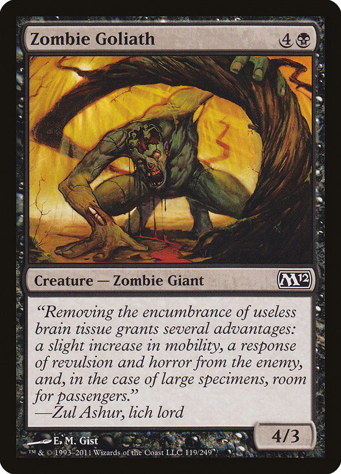 Zombie Goliath [Magic 2012] - Magic: The Gathering - Card Brawlers | Quebec | Canada |
